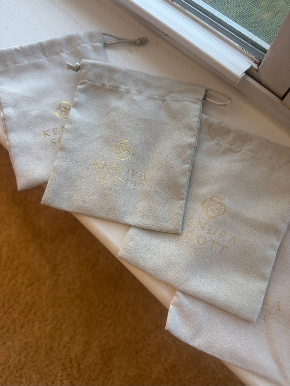 Kendra Scott jewelry pouches